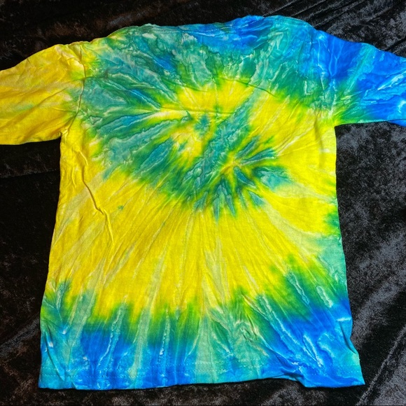 Tie Dyed tee shirt unisex youth XS - Picture 2 of 6